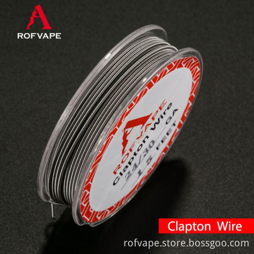 Rofvape Low Ohmn Diy Wire Big Battery E Cigarette Rda Wire Heating Coil Builder